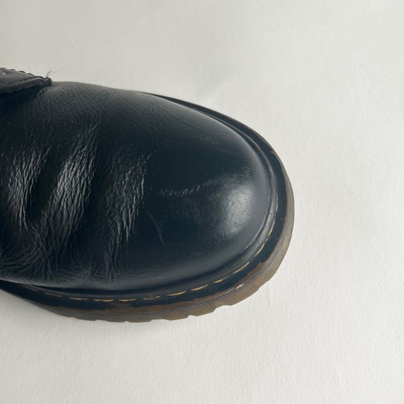 Men’s Dr. Martens Luana Black Leather Combat Boots size 9. - Picture 10 of 14